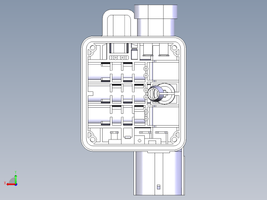 汽车控制器外壳后视缩略图