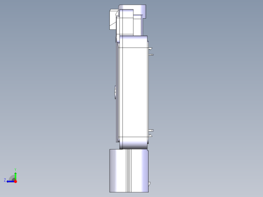汽车控制器外壳右视缩略图