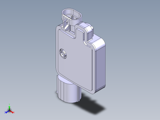 汽车控制器外壳正等轴测缩略图