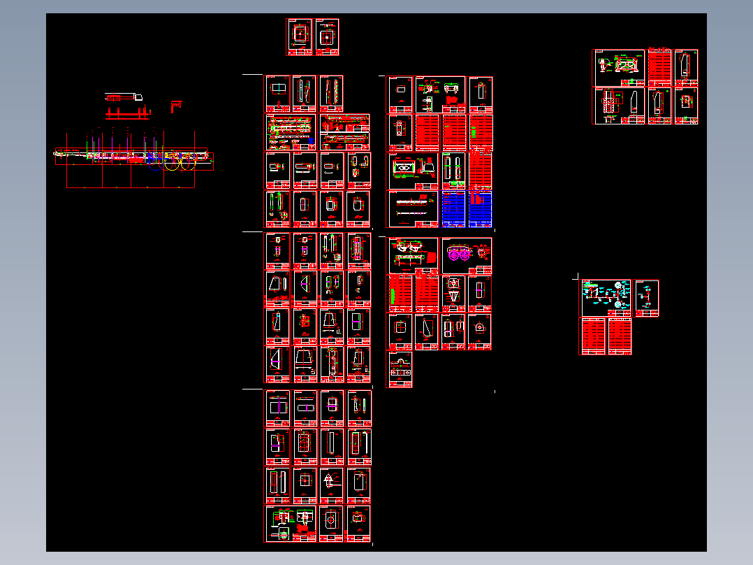 BJ202-2800001 拖挂图纸