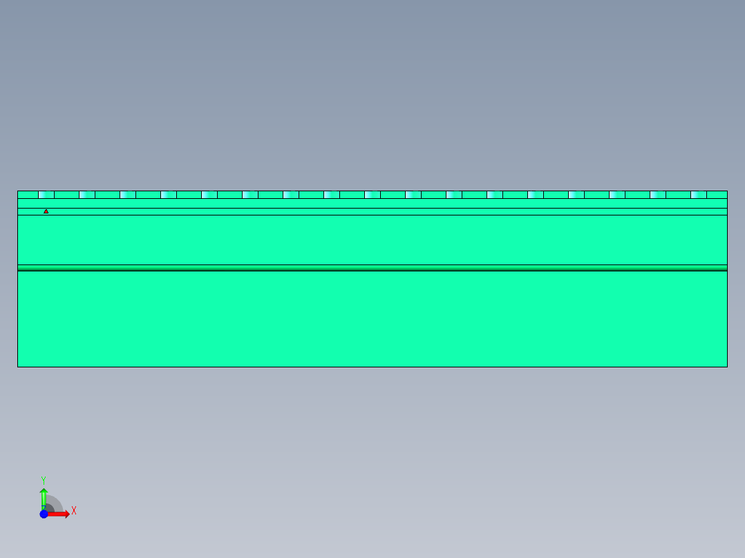 DEGSON 2EDG 系列 5.08mm 可插拔接线端子组-2EDGRH-5.08-34P-14-00AH前视图