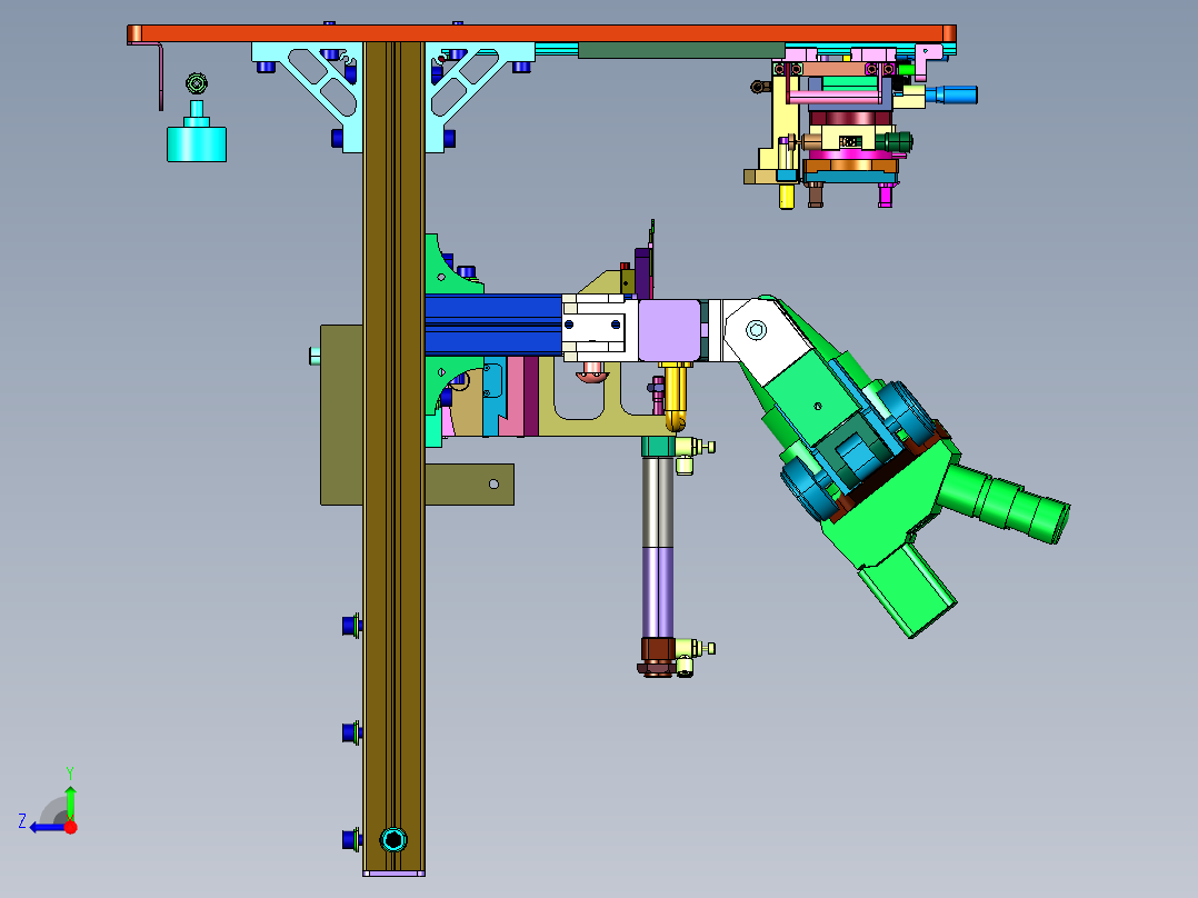无线信号发射器焊接机右视图