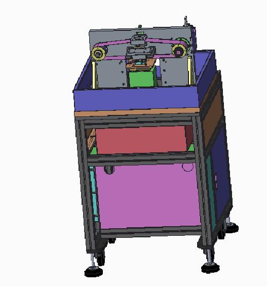 拉丝机 3D模型