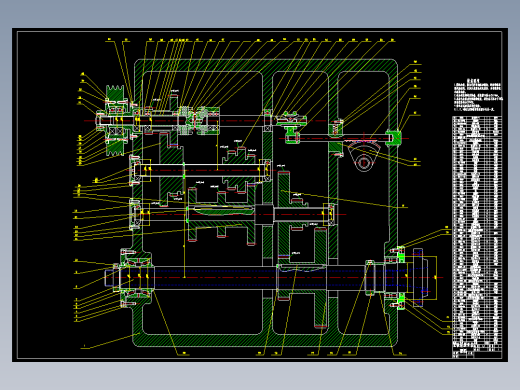 Z032-最大加工直径为400mm的普通车床的主轴箱部件设计[4kw 最低转速40-1800 公比1.41 12级]