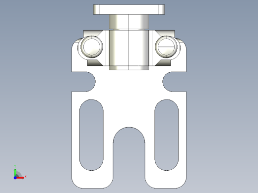 基恩士OP-42347_front-mount_kc图纸模型前视缩略图
