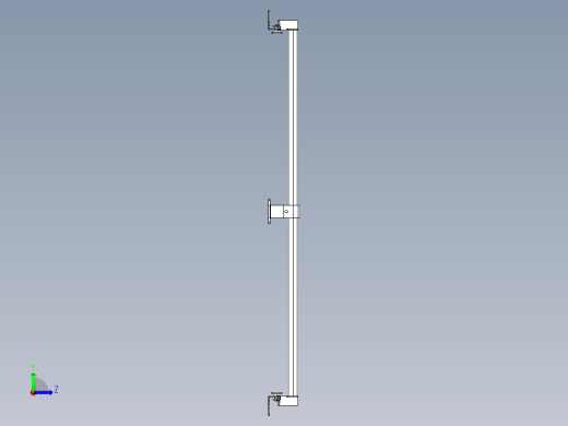 基恩士SL-JB71_back-mount_kc图纸模型左视缩略图