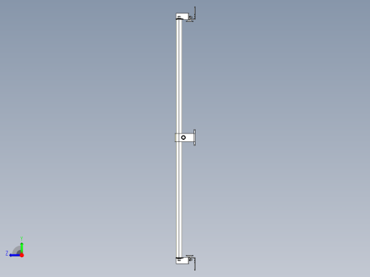 基恩士SL-JB71_back-mount_kc图纸模型右视缩略图