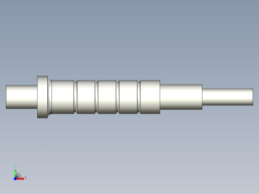 固定梢拔出器 KNHN-3D多系列多零件图纸模型前视缩略图