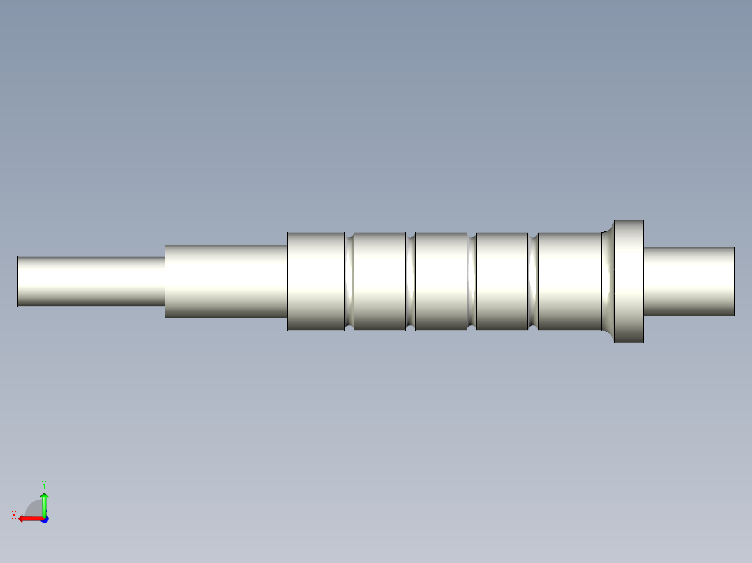 固定梢拔出器 KNHN-3D多系列多零件图纸模型后视图