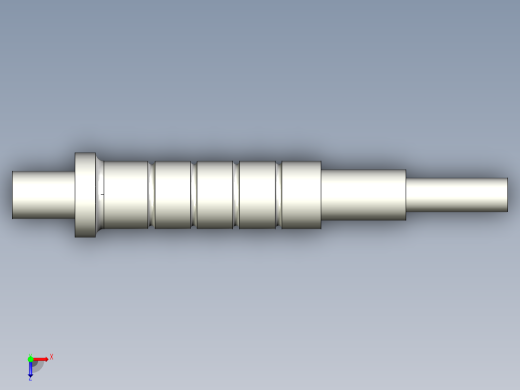 固定梢拔出器 KNHN-3D多系列多零件图纸模型俯视缩略图