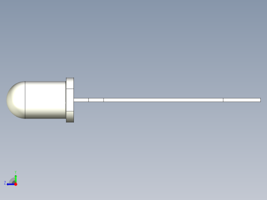 光电元件封装-LED-D5x9-white右视缩略图