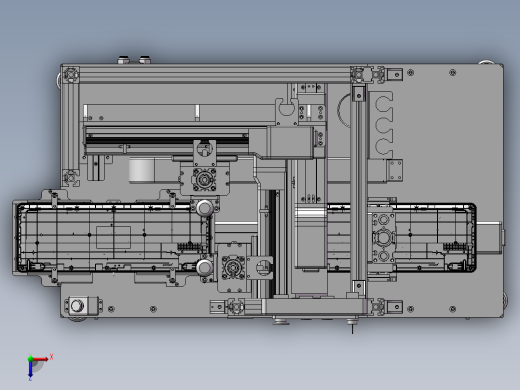 六轴电脑键盘锁螺丝机俯视缩略图