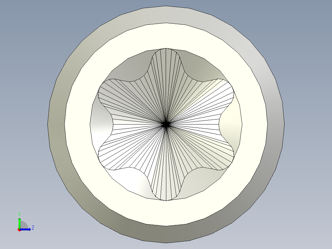 螺钉-Hexalobular_socket_screw-M18-150-150-18-28-18-C2.stp左视图