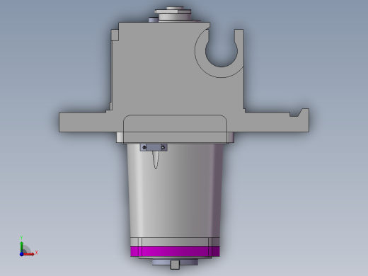 卧式加工中心齿轮箱 1505521前视缩略图