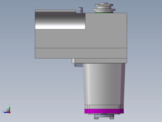 卧式加工中心齿轮箱 1505521右视缩略图