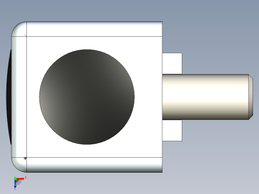 型材-BR 2D 20X20 CUBIC CONNECTOR 3842549858俯视缩略图