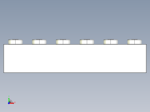 乐高套装 4421基本积木-4181142 - 2456 - 44237 White Brick 2 x 6.STEP前视缩略图