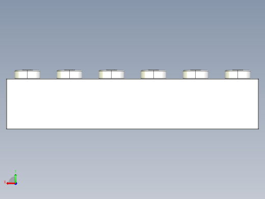 乐高套装 4421基本积木-4181142 - 2456 - 44237 White Brick 2 x 6.STEP后视缩略图