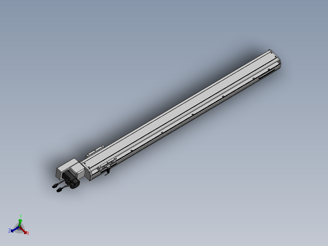 精密模组MT100-L78-1000-L-M10-C4主视图