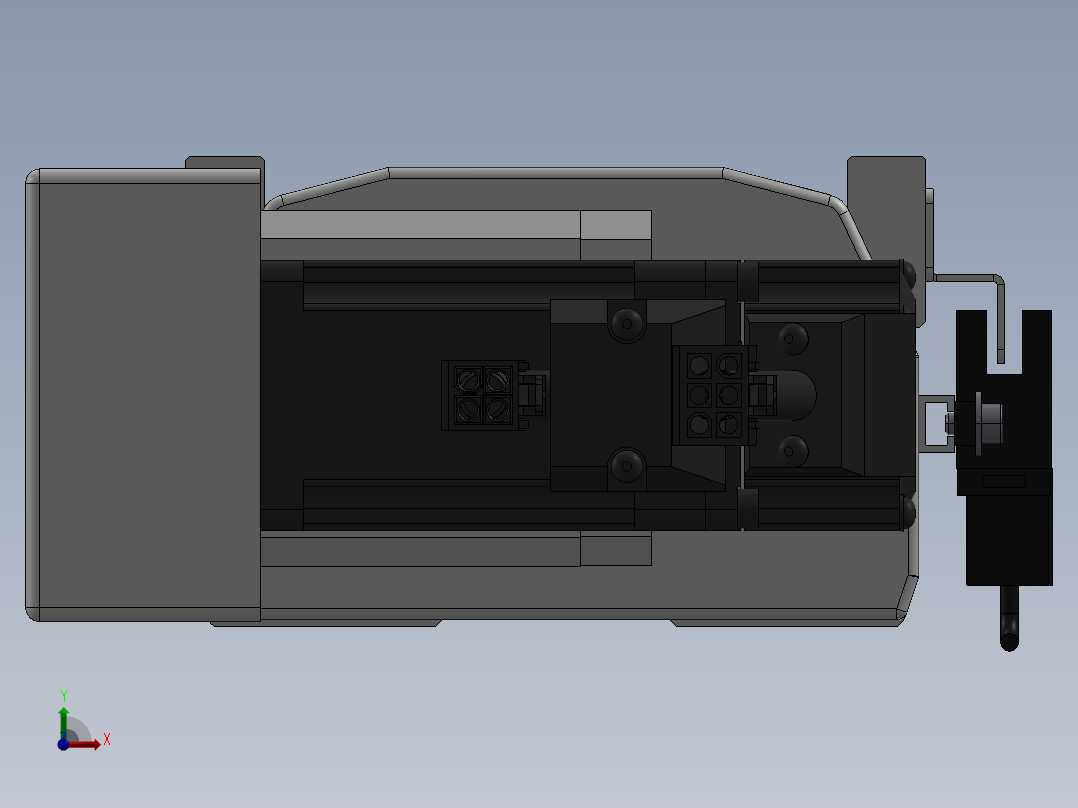 精密模组MT100-L78-1000-L-M10-C4前视图