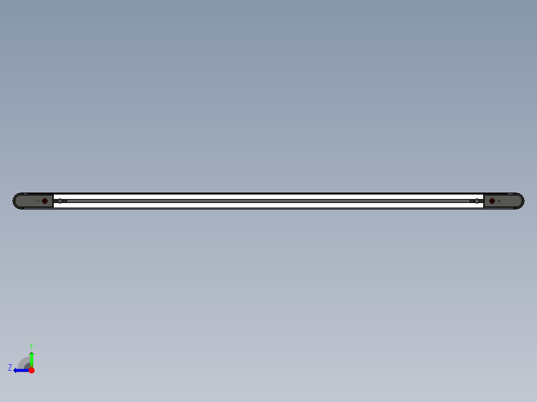 LE-XC4040-单边无驱动轻载皮带线-负载40kg右视图