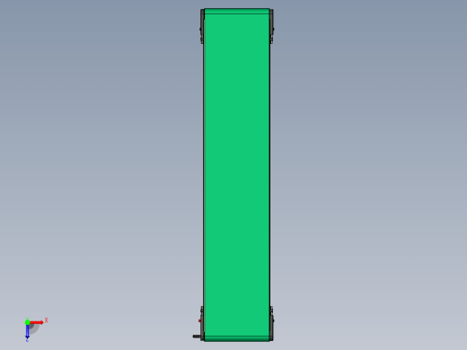 LE-XC4040-单边无驱动轻载皮带线-负载40kg俯视缩略图
