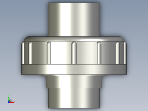 聚氯乙烯配件29-Sch80_Union T375_SxS_897-375-005_0.5in前视缩略图
