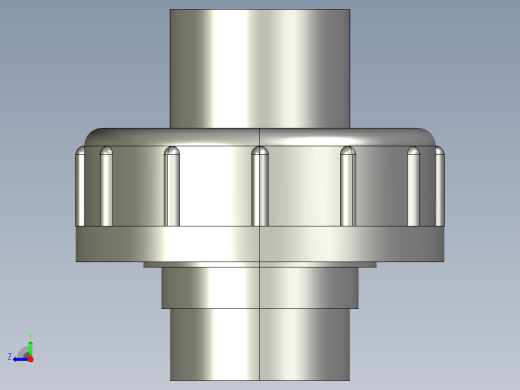 聚氯乙烯配件29-Sch80_Union T375_SxS_897-375-005_0.5in右视缩略图
