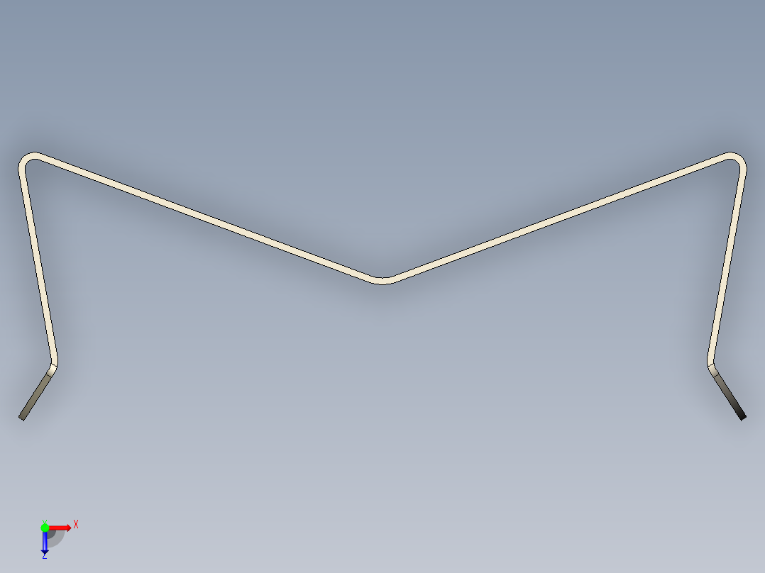 型材-BR 10 SLOT SPRING CLIP KJN516669俯视图