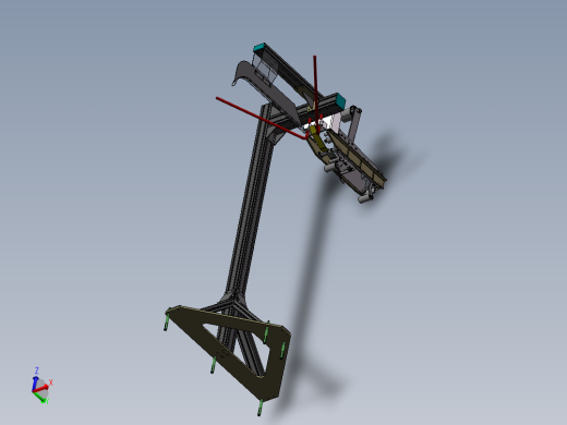 机械手开箱机sw18