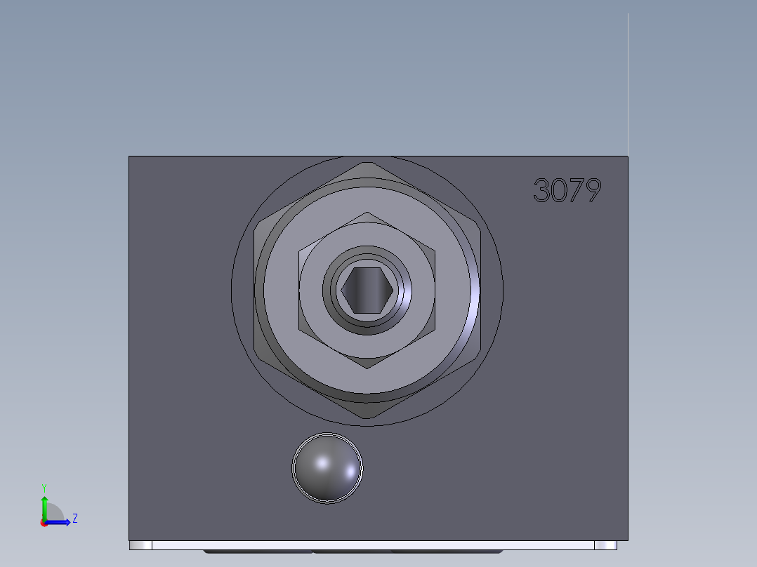 Continental Hydraulics-F05MSV-NDA液压元件左视图