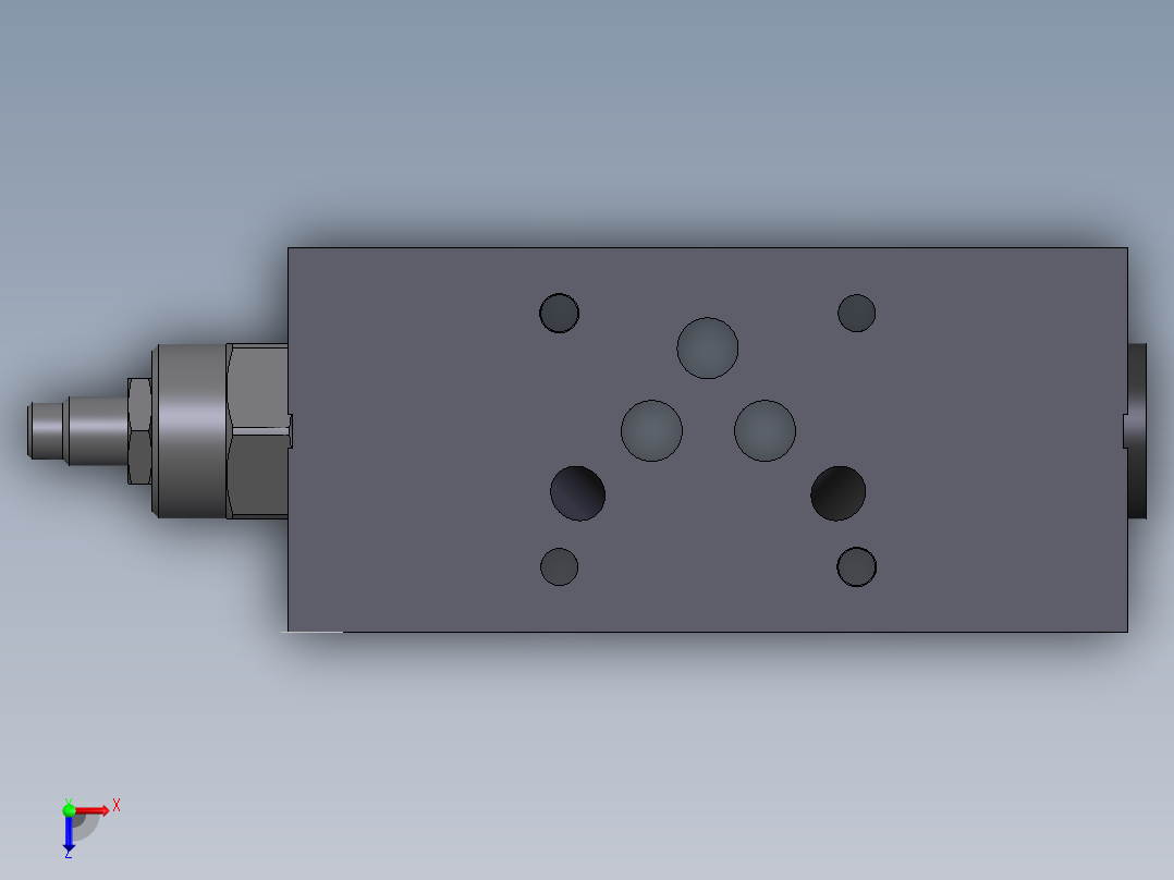 Continental Hydraulics-F05MSV-NDA液压元件俯视图