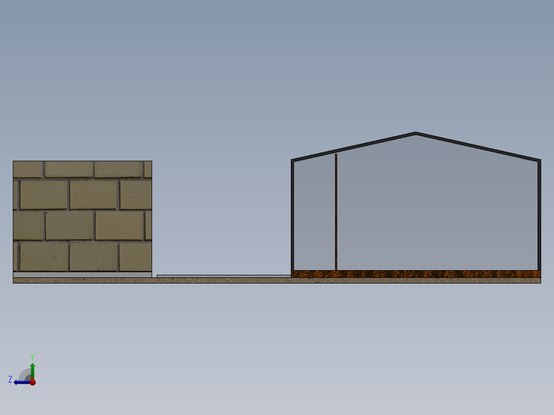 温室蔬菜右视图