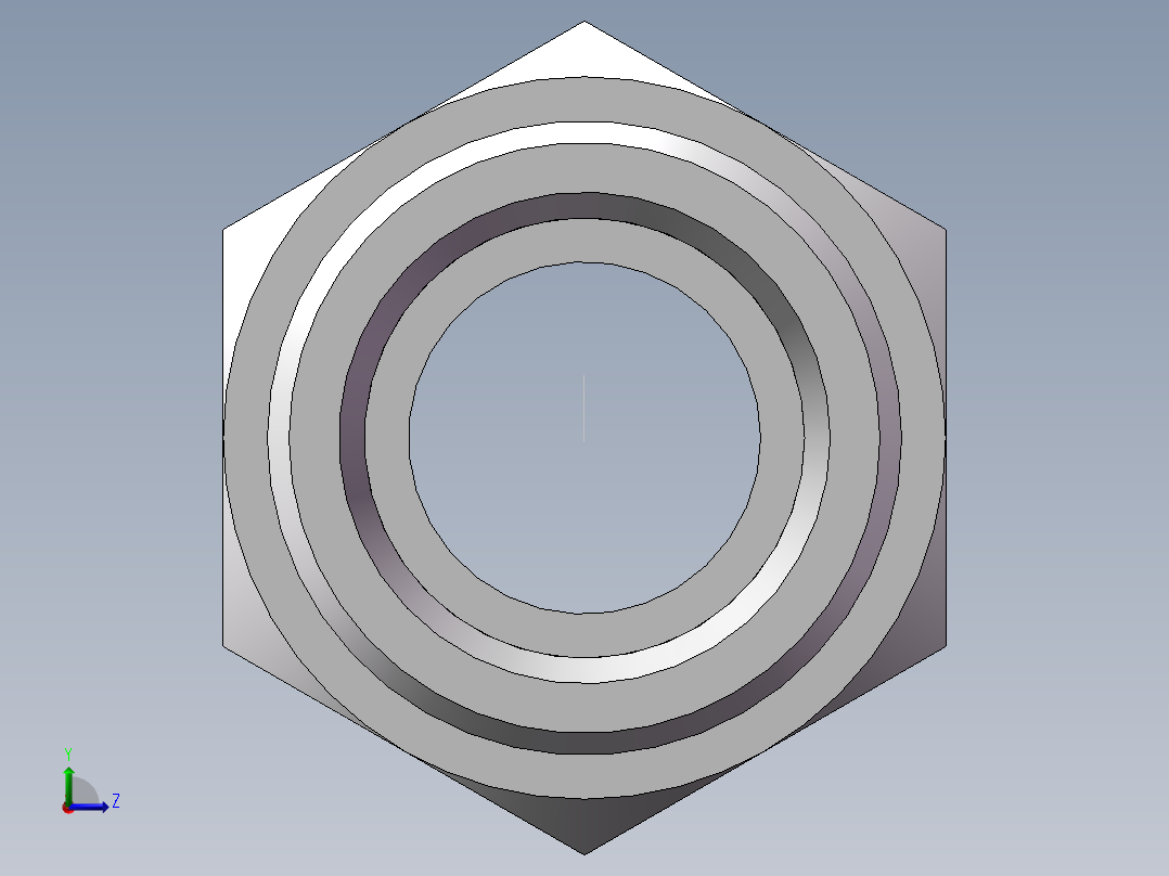 英制锥管螺纹直接头、1DT-36-16SP左视图