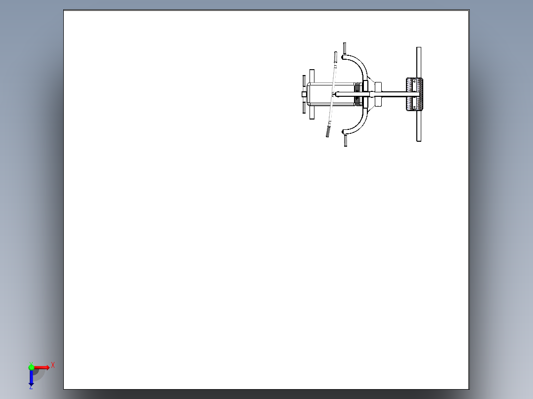 健身器材(4)俯视图