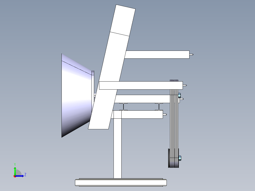 A3003622-蔬菜切片器左视图