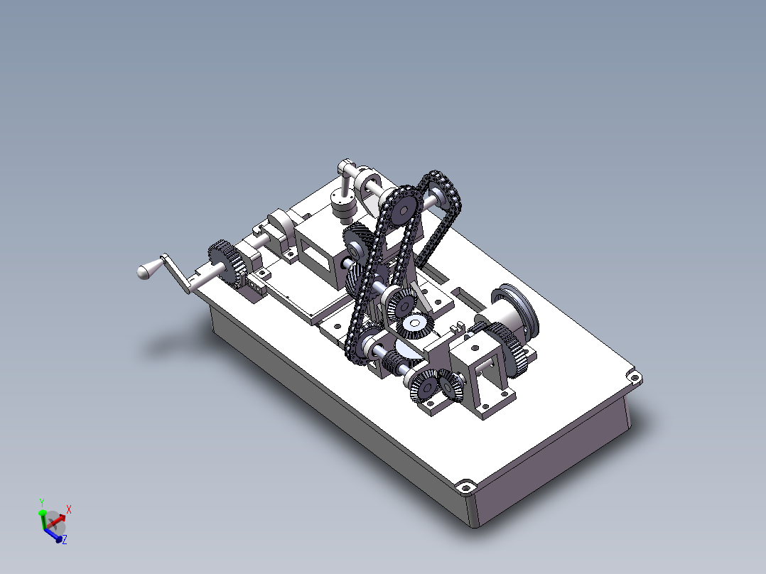 插齿机设计（以Y3150为基础）【含三维sw】