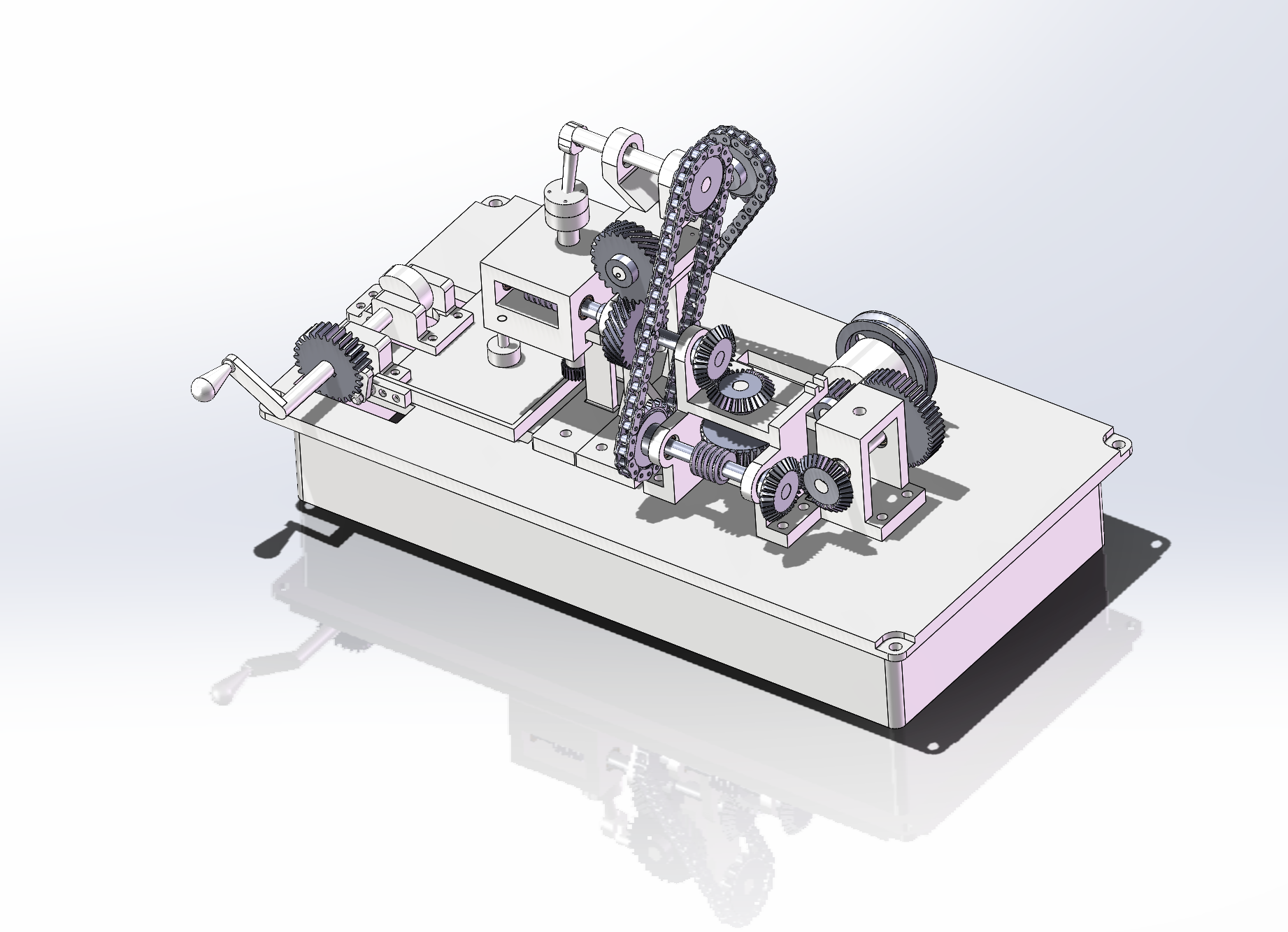 插齿机设计（以Y3150为基础）【含三维sw】