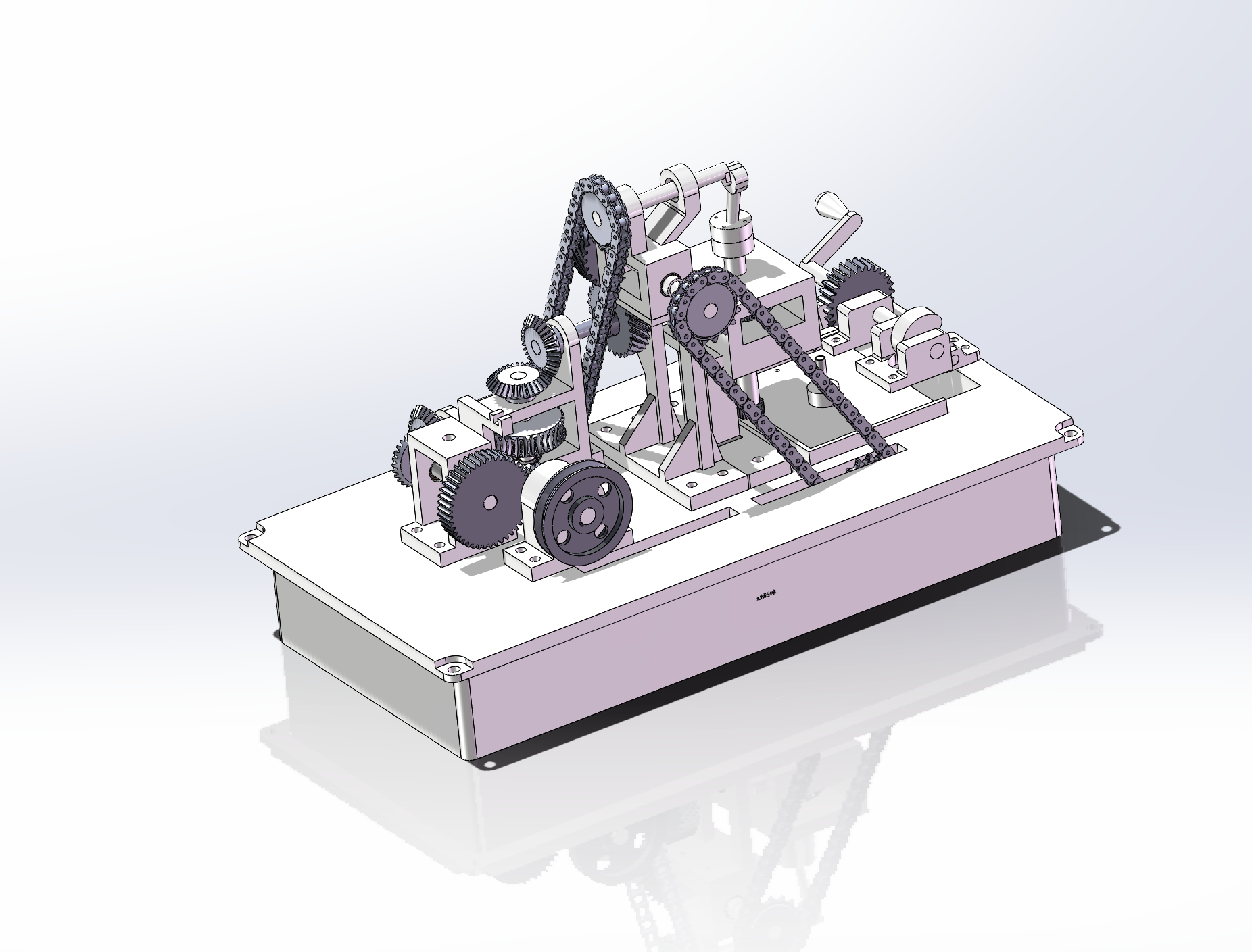 插齿机设计（以Y3150为基础）【含三维sw】