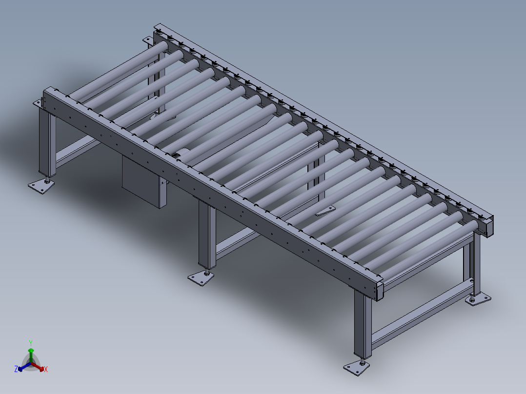 积放辊道机--413124--25