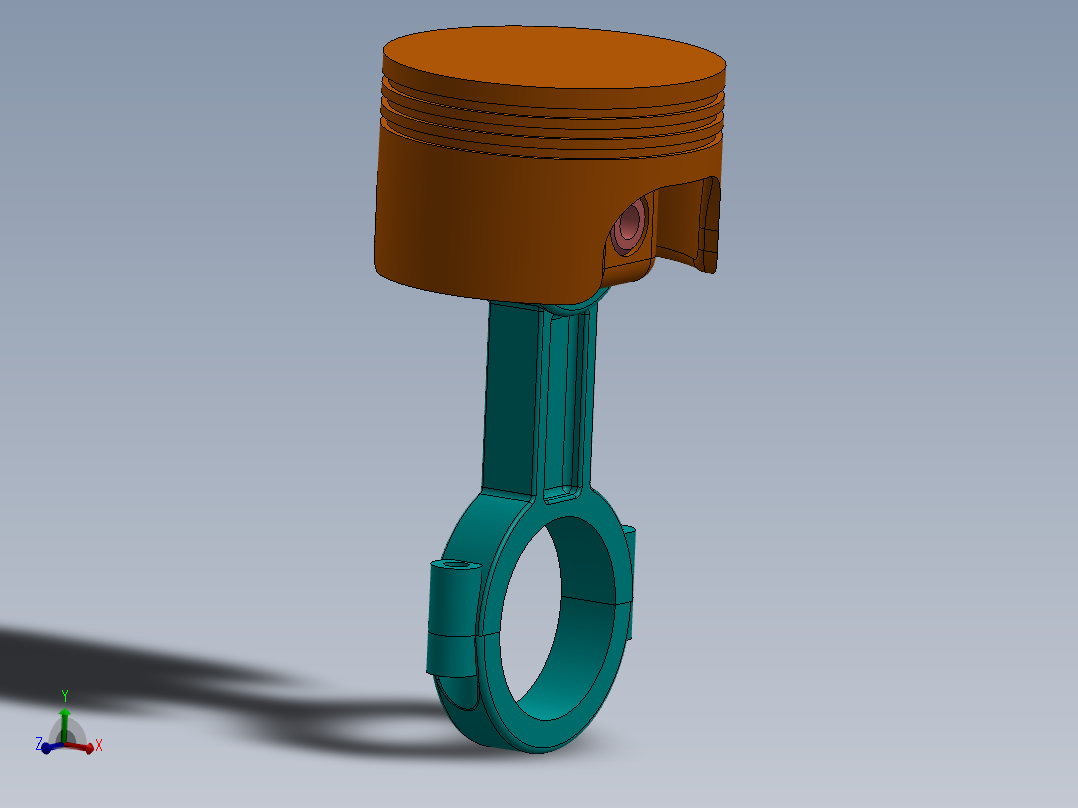 发动机活塞组件