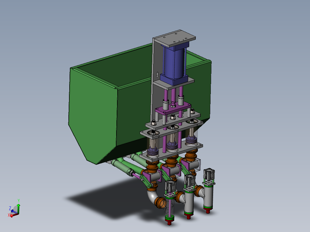 灌装头机构  SW18