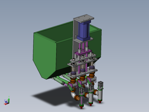 灌装头机构  SW18