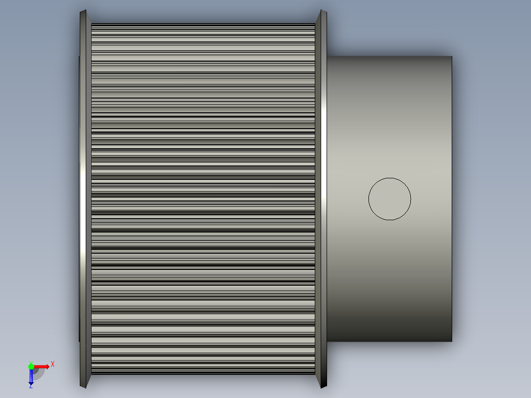 同步轮3m60z俯视图