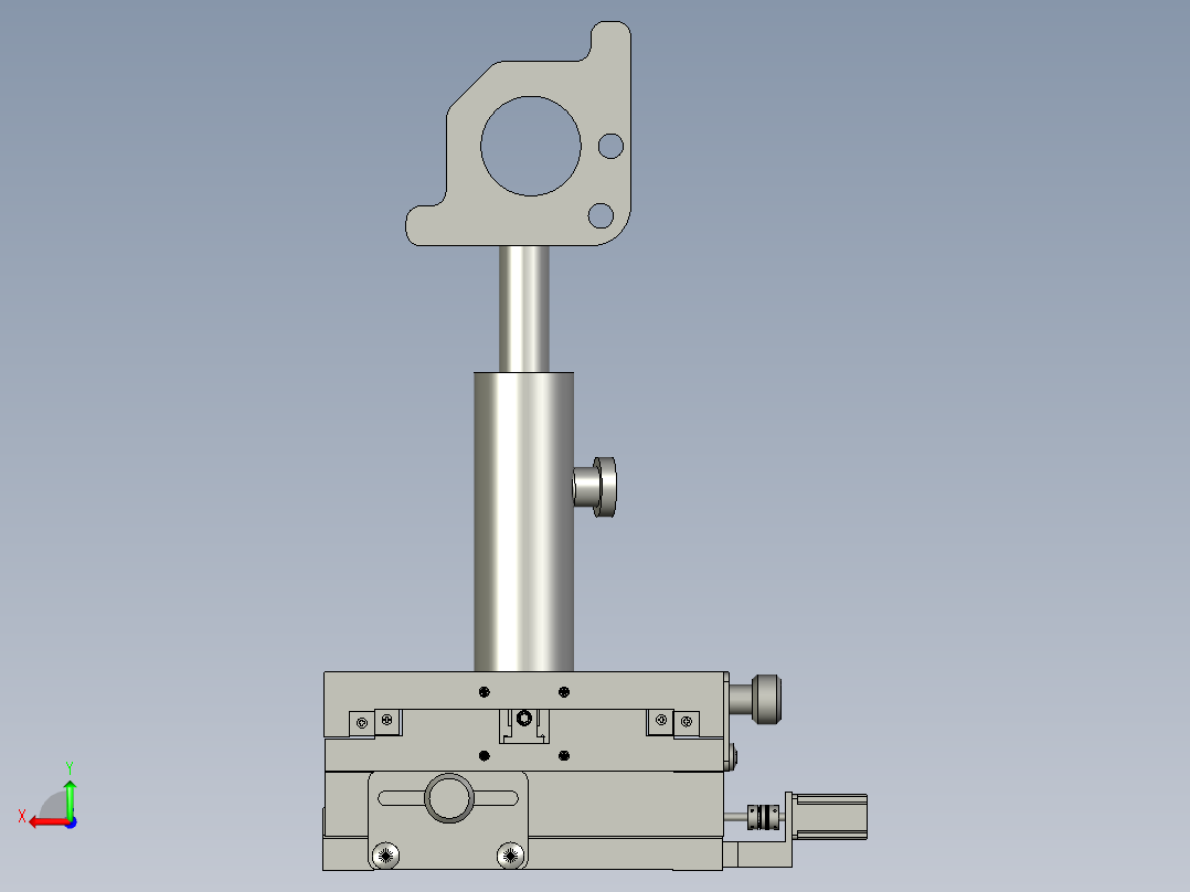 可调节反射镜后视图