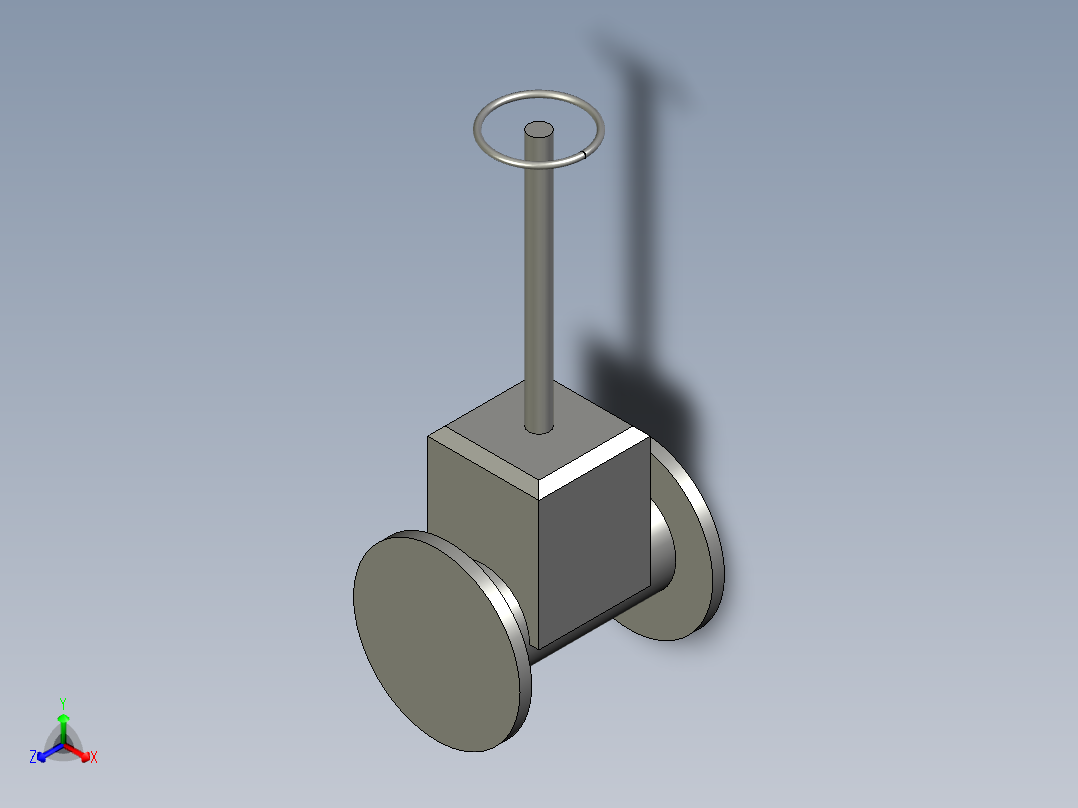 ASG-0024DN150闸阀BCD-as主视图