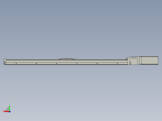 as单轴驱动模组Y轴LXM3010_A2_AM10_3_2_R_600后视缩略图