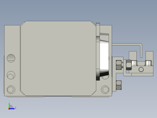as单轴驱动模组Y轴LXM3010_A2_AM10_3_2_R_600左视缩略图