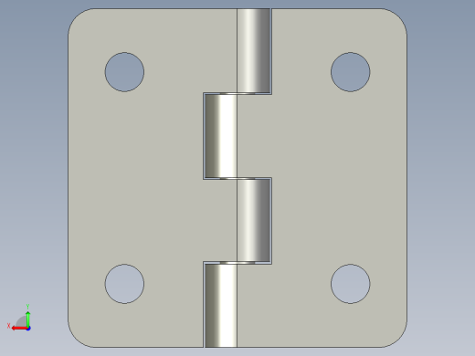 不锈钢蝶形铰链SHHPSD-2MISUMI后视缩略图