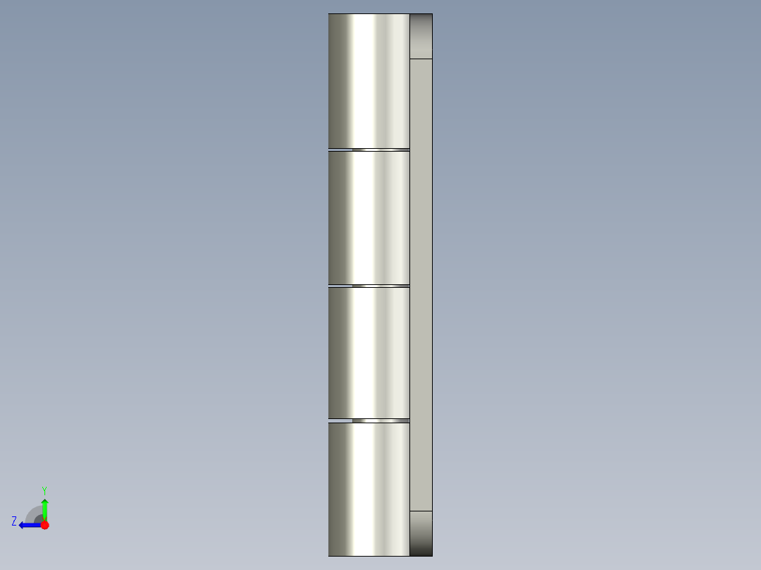 不锈钢蝶形铰链SHHPSD-2MISUMI右视图